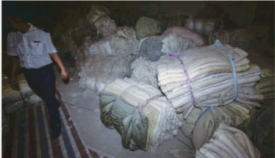 省纖檢局查獲4噸黑心棉 六成床單被罩成健康殺手，個人衛(wèi)生用品需謹(jǐn)慎